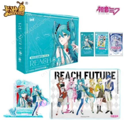 (557)Pre-order（3 days）KAYOU Hatsune Miku Postal Co Branded Gift Box Postcard Acrylic Card Brick/ FR Collection Card #1