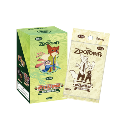 （706）Pre-order（3 days）Card.Fun-Jikashe Zootopia Disney Fun Edition Collectible Card #10r