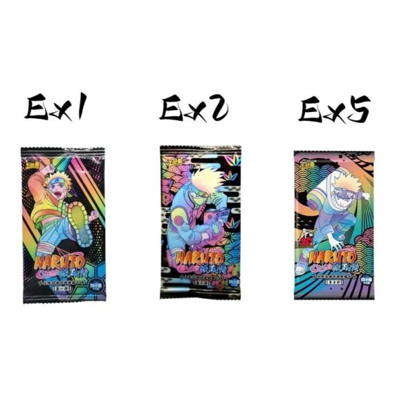 (794)Kayou Naruto EX1/EX2/EX5 Cards Combined Package