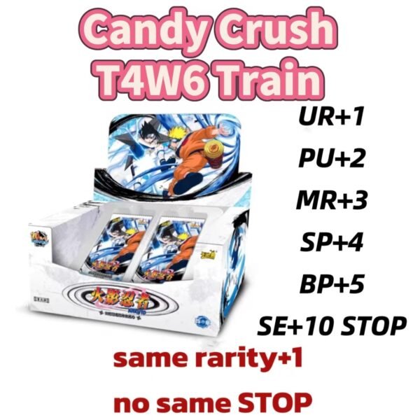 （340）KAYOU NEW EVENT Candy Crush T4W6 Train Pack Hit Graded Card