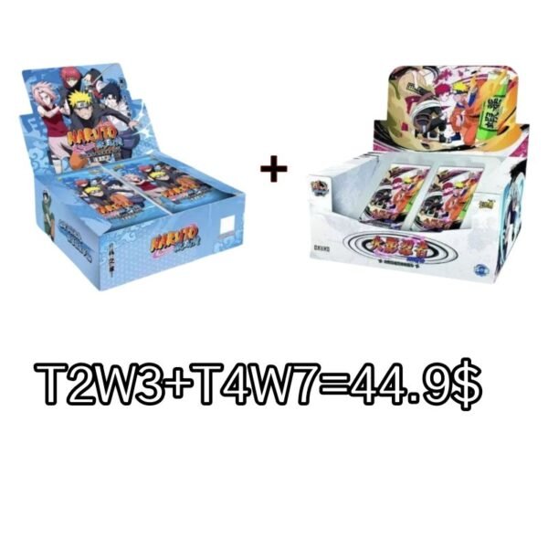 (775)KAYOU Naruto T2W3+ T4W7 Bundle Collection Card