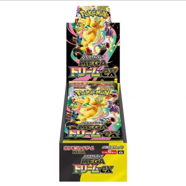 （729）Pre-order（3 days ) Japanese Version Pokemon MEGA M2a Gold Box Super Evolution Dream EX  Collection Card