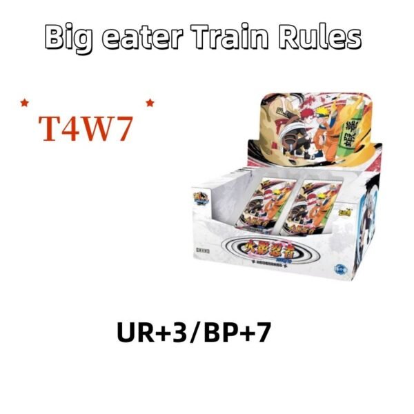 (415) T4W7 Train/KAYOU Naruto Collection Card-Big eater-NO SHIP R/SR and BOXES