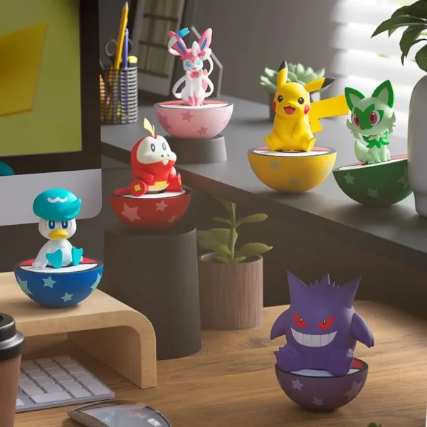 （730） Pokemon PVC Row And Row Tumbler Ornaments