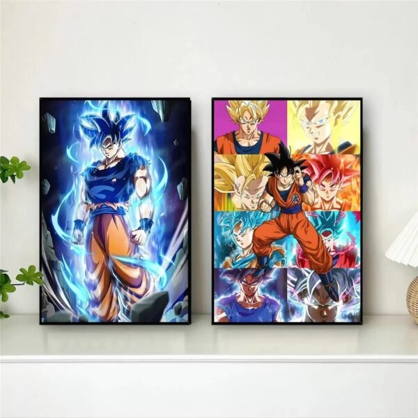 （077）Anime Crystal Panel Bedroom Decorative Mural Customized