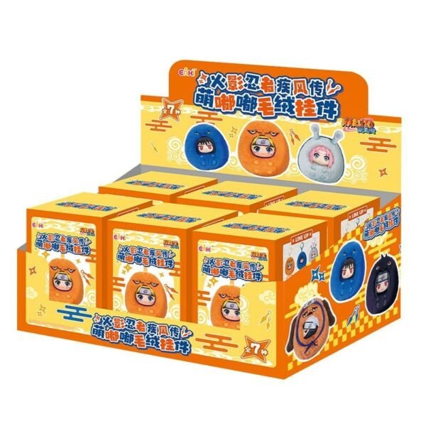 (733) EAKI Naruto Shippuden Cute Plush Doll Pendant Blind Box