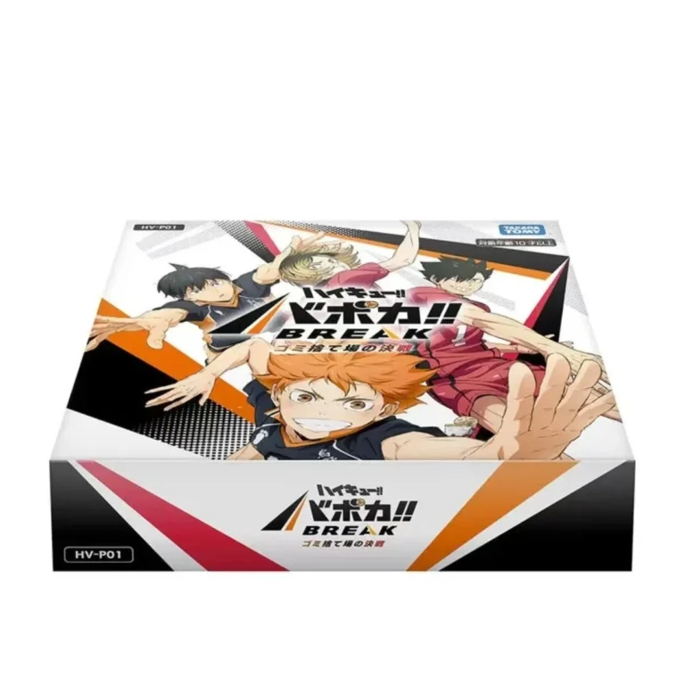 Haikyuu Vobaca Break TCG HVP01 Booster Box Display with Hinata and Kageyama Cards