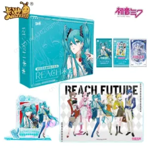 (557)Pre-order(3 days) KAYOU Hatsune Miku Postal Co Branded Gift Box Postcard Acrylic Card Brick/ FR Collection Card #1