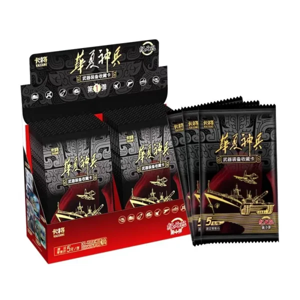 （552）Pre-order(3 days) KAJIANG Chinese Divine Weapons Weapon Collection Card Era Package 5R#1