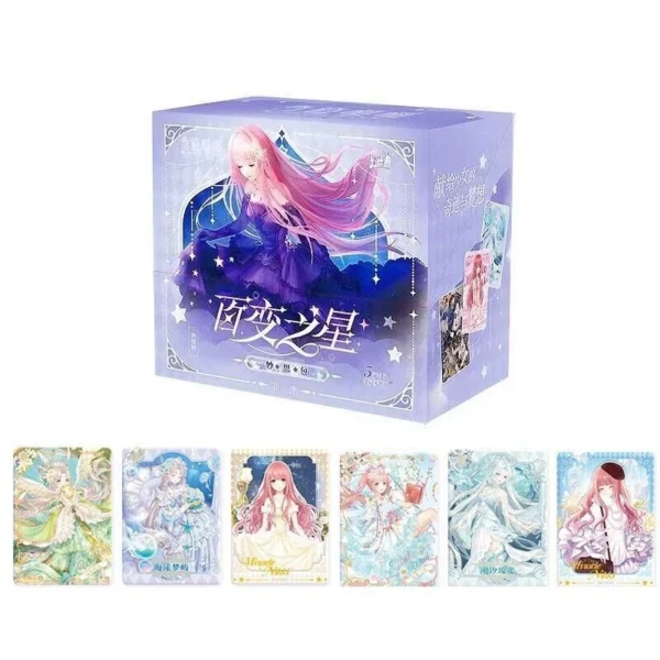 (572) Pre-order(3 days) KAYOU Variety Star Miracle Nikki Wonderful Thoughts Pack  Collection Cards 5r#1 5r#2