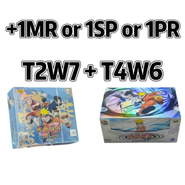 （258）KAYOU Naruto MR or SP or PR Box Bundle-Naruto T2W7 BB-Naruto T4W6 BB/No Packaging Box