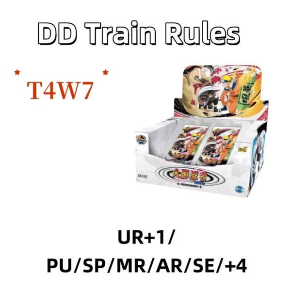 (414) T4W7 Train-KAYOU Naruto Collection Card-DD--NO SHIP R/SR and BOXES