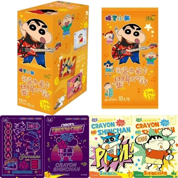 （303）KAYOU Genuine Crayon Shinchan Card Conspicuous Daming Turns Into A Big Star Anime Collectible Card #3