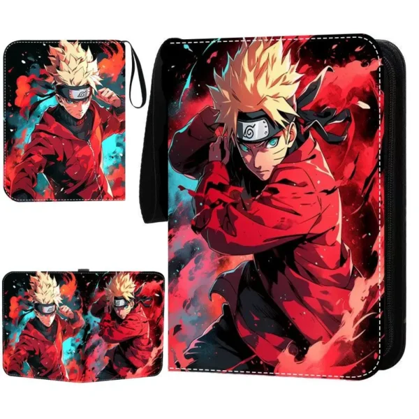 （301）Pre-orde(3 days) Naruto DIY Card Binder (4 panel for 400 cards/9 panel for 900 cards)
