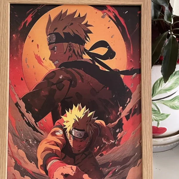 （084）Naruto Painting Lamp Ornament Toy Decoration（Can be customised）