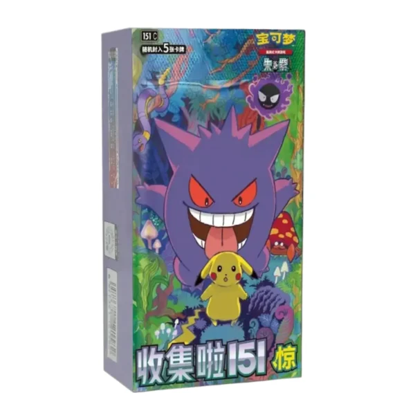 (541)Pokemon Zhu&Zi PTCG Simplified Chinese Collection 151 Surprise Series Supplement Pack/Slim Box