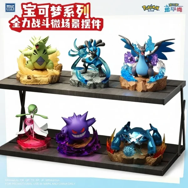 （755）Pre-order(3 days)Pokémon Intense Battle Diorama Figurine‌ Gift Box