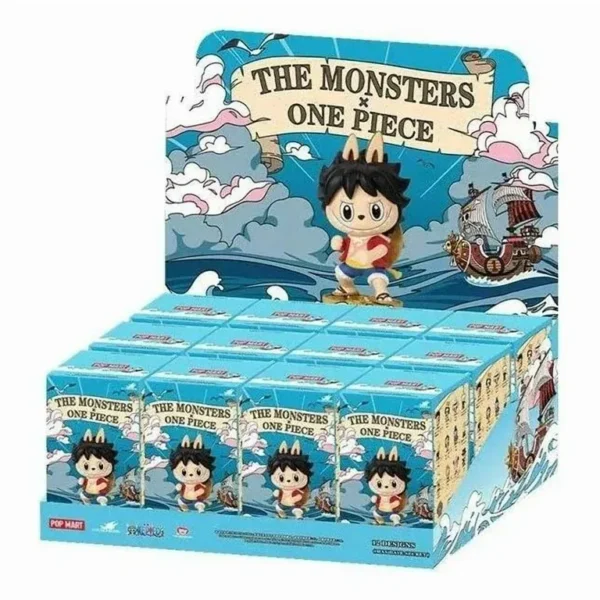 （524) THE MONSTERS× One Piece Series Blind Box Mystery Box Guess Bag Toys Doll Cute Anime Figure Desktop Ornaments Collectio