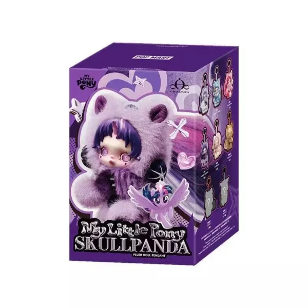 （769）POP MART SKULLPANDA x My Little Pony Series Plush Doll Pendant Blind Box