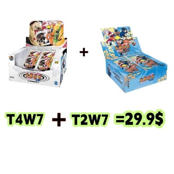 (446)KAYOU Naruto T4W7+ T2W7 Bundle Collection Card