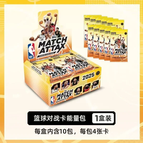 (621) Pre-order(3 days) 2025 TOPPS NBA Match Attax Basketball Battle Card /Power Packs