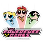 Vibrant Y2K cartoon hero aesthetics captured inside the best Powerpuff Girls booster box buy container