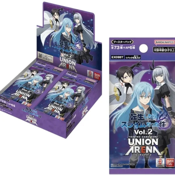 （337）BANDAI Union Arena Regarding my reincarnation into slime Collection card Anime Slime Peripheral Table Toys For Kids gift