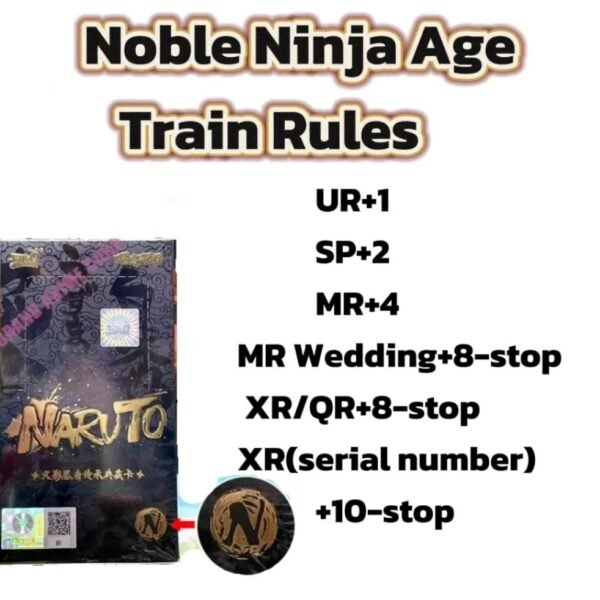 （277）KAYOU Ninja Age Noble Box TRAIN- Naruto Card Collection Card Wholesale Card Game Toy Gift-NO SHIP R/SR