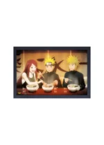 KAYOU Naruto PR 062 promo card showing Naruto Minato and Kushina eating ramen