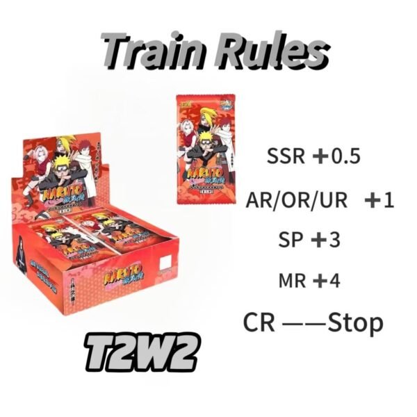 （222）KAYOU T2W2 TRAIN-Naruto Heritage Card-NO SHIP R/SR