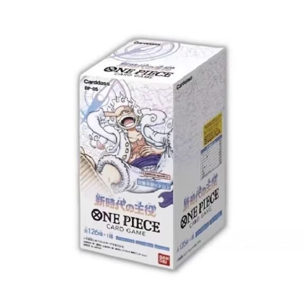 （232）Original Bandai OP05 One Piece The New Emperor Card Game Box Packaging 6 Cards Per Pack X 24 Packs TCG Card