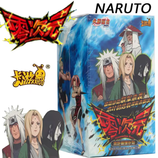 （278）KAYOU Naruto Collection Card Booster Box Anime Character Zero Dimensional Rare Character Portrait Card Children's Holiday Gifts#2