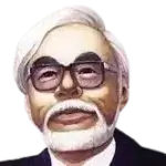 Hayao Miyazaki trading card featuring My Neighbor Totoro forest scene